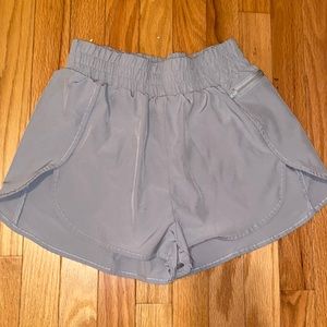 Grey running shorts!